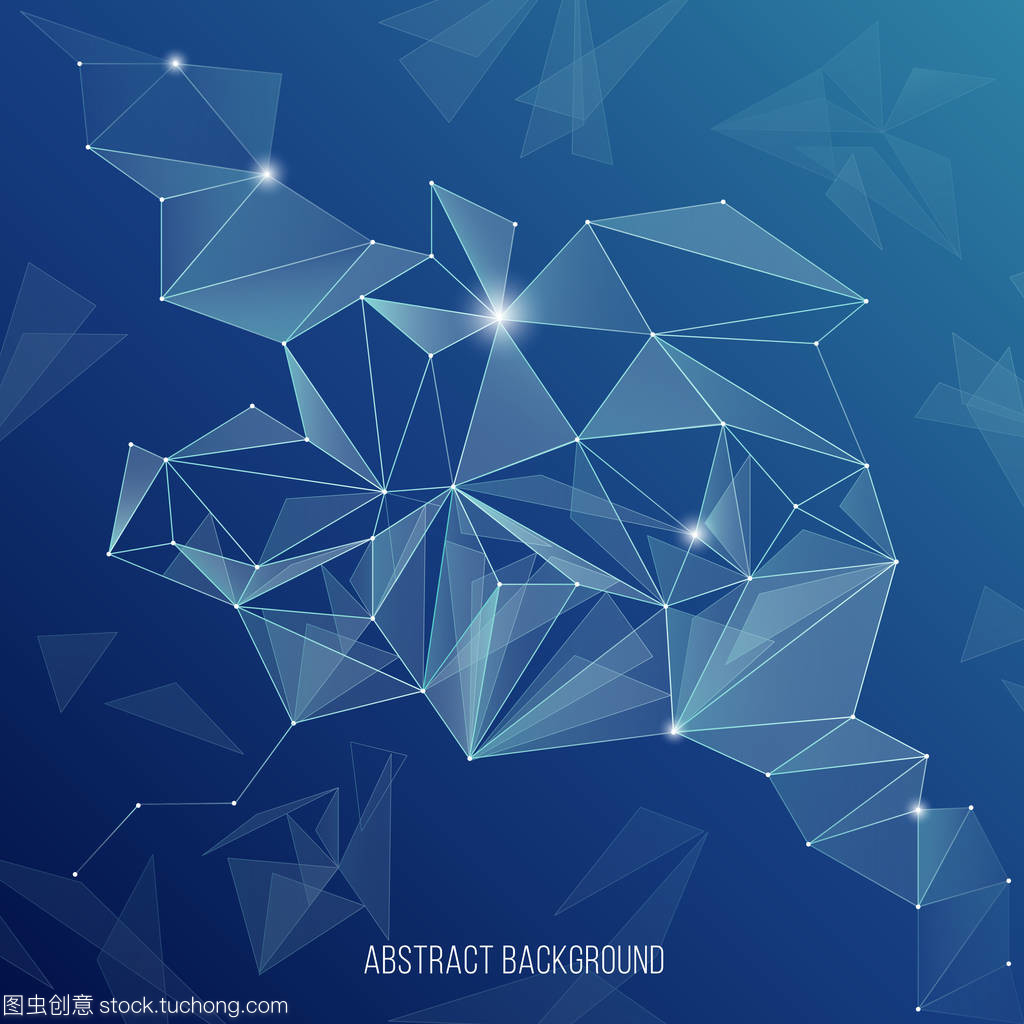 抽象網絡技術背景。全球互聯網,指向連接向量圖